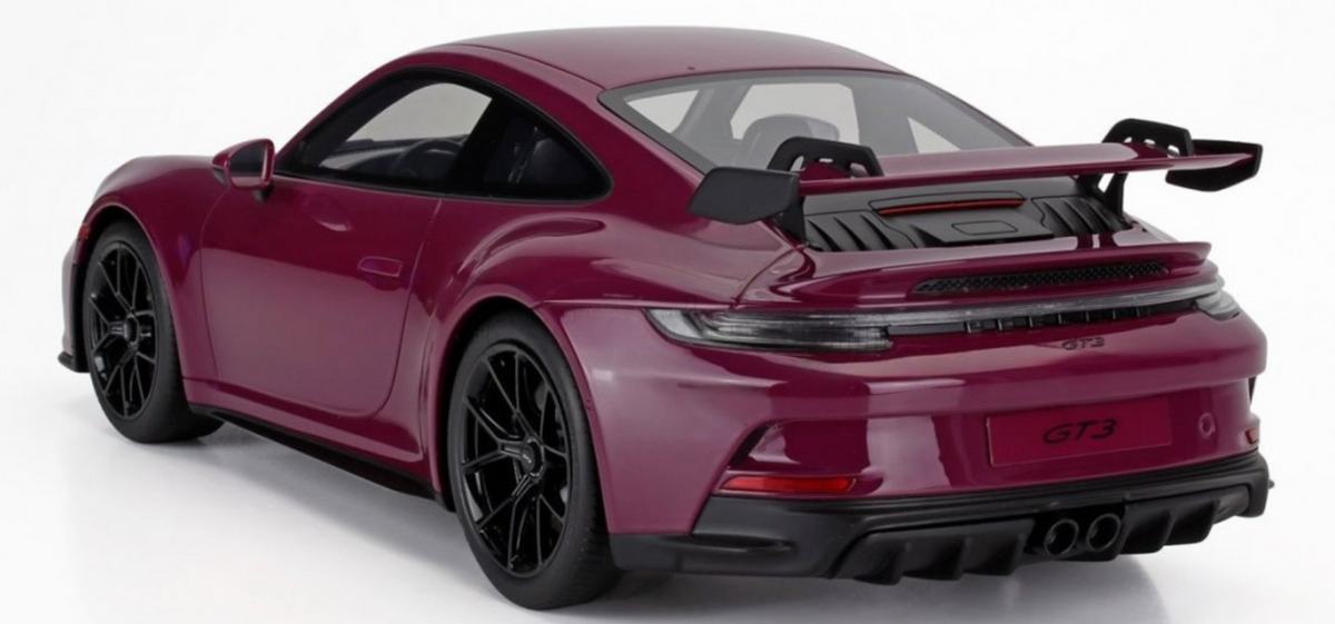 1:12 Porsche 911 (992) GT3 Coupe 2021 -- Ruby Star Neo -- GT Spirit GT