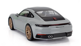 1:18 Porsche 911 (992) Carrera 4S Coupe 2023 -- Chalk Grey -- Minichamps