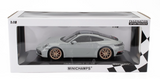 1:18 Porsche 911 (992) Carrera 4S Coupe 2023 -- Chalk Grey -- Minichamps