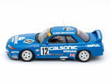 1:64 Nissan Skyline GT-R (R32) -- #12 1993 JTC Calsonic Racing Team -- INNO64