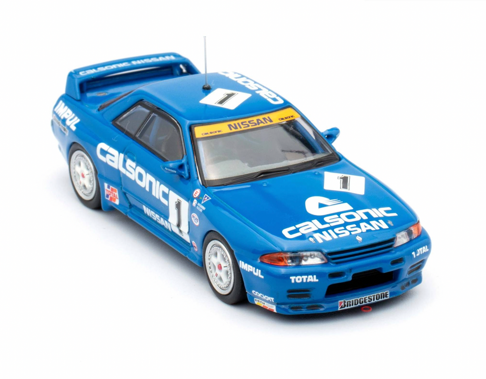 hpi CALSONIC SKYLINE （#1） 1991 JTC BNR32 The 1991 JTC Nissan Skyline GT-R R32 Calsonic #1 won every single