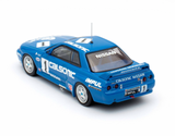 1:64 Nissan Skyline GT-R (R32) -- #1 1991 JTC Calsonic Racing Team -- INNO64