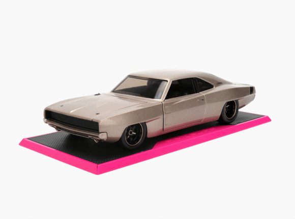 1:24 1970 Dodge Charger Wide Body -- Beige -- JADA: Pink Slips