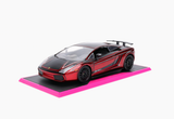 1:24 Lamborghini Gallardo Superleggera -- Dark Red/Black -- JADA: Pink Slips
