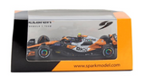 1:64 2024 Lando Norris -- Singapore GP Winner -- #4 McLaren MCL38 -- Spark F1