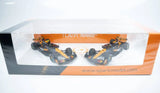 1:64 2024 Constructors Champion Twin Set -- McLaren MCL38 -- Spark F1