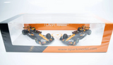 1:43 2024 Constructors Champion Twin Set -- McLaren MCL38 -- Spark F1