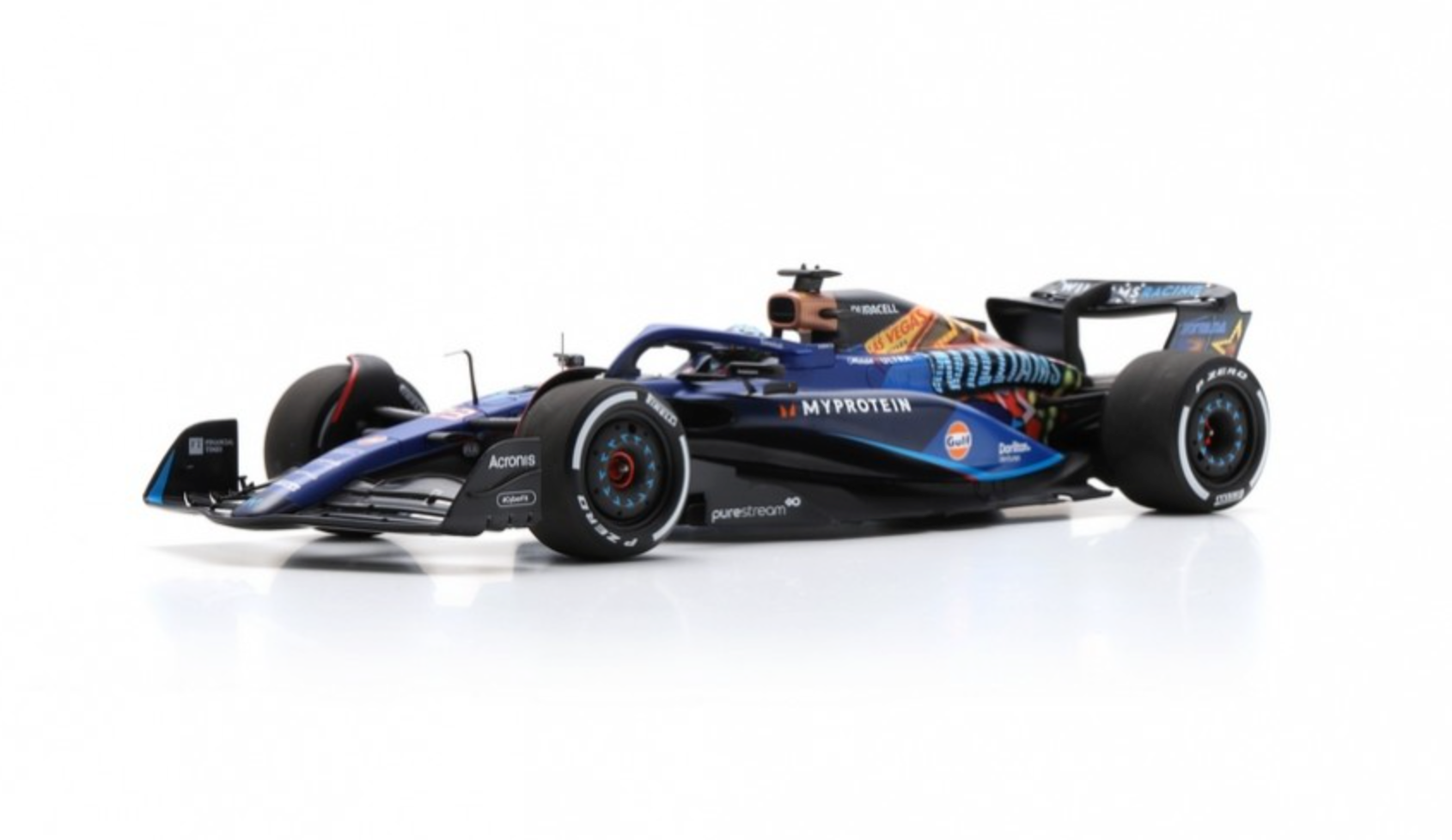 WILLIAMS FW45 - 800th GP - British GP 2023 A. Albon - Spark Scale 1:18 WILLIAMS FW45 - 800th GP - British GP 2023 A. Albon - Spark Scale 1:18