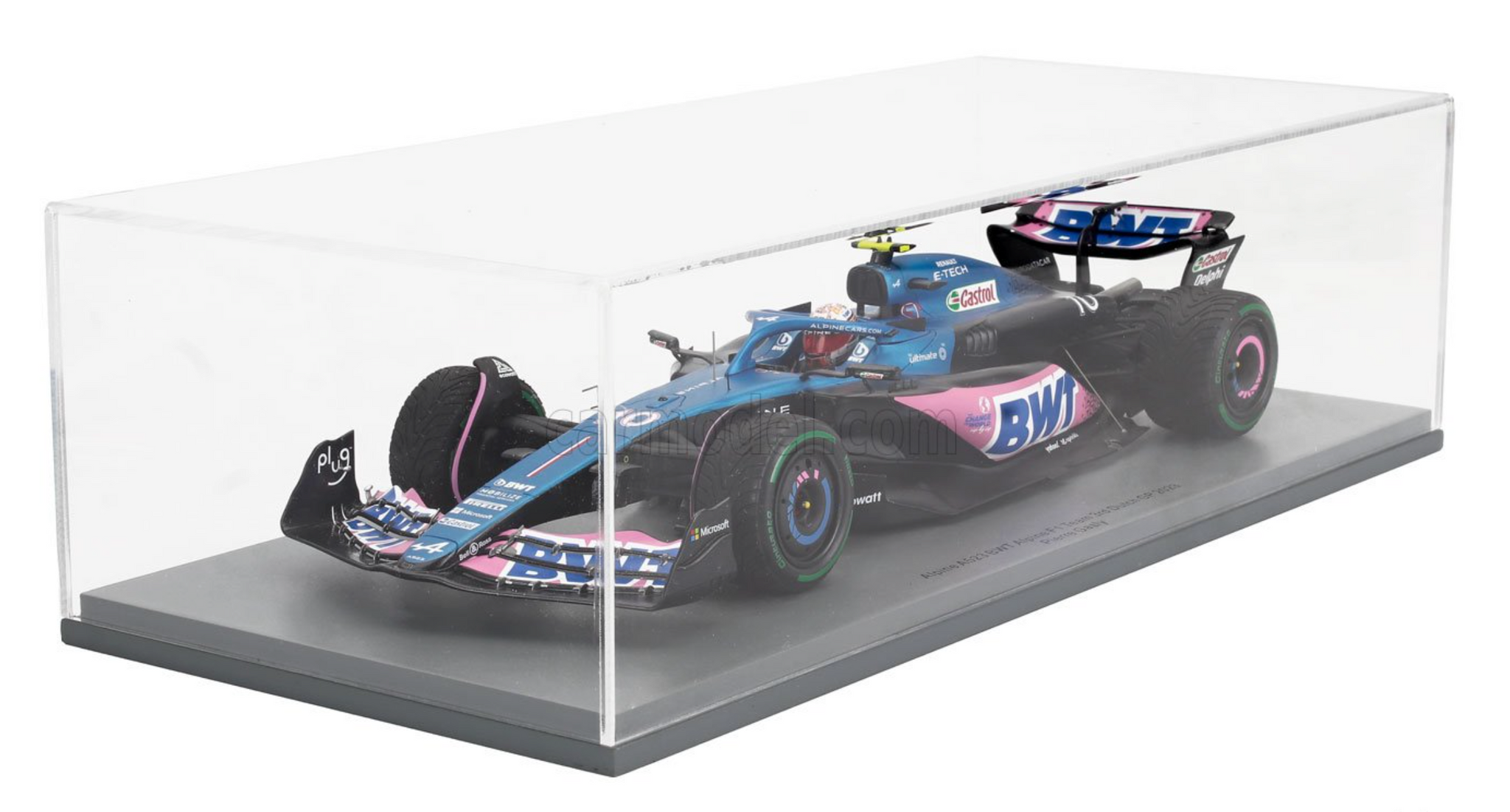 ALPINE A523 N°10 BWT Alpine F1 Team 3ème GP Pays-Bas 2023 Pierre Gasly Avec Pit Board Spark 1 18