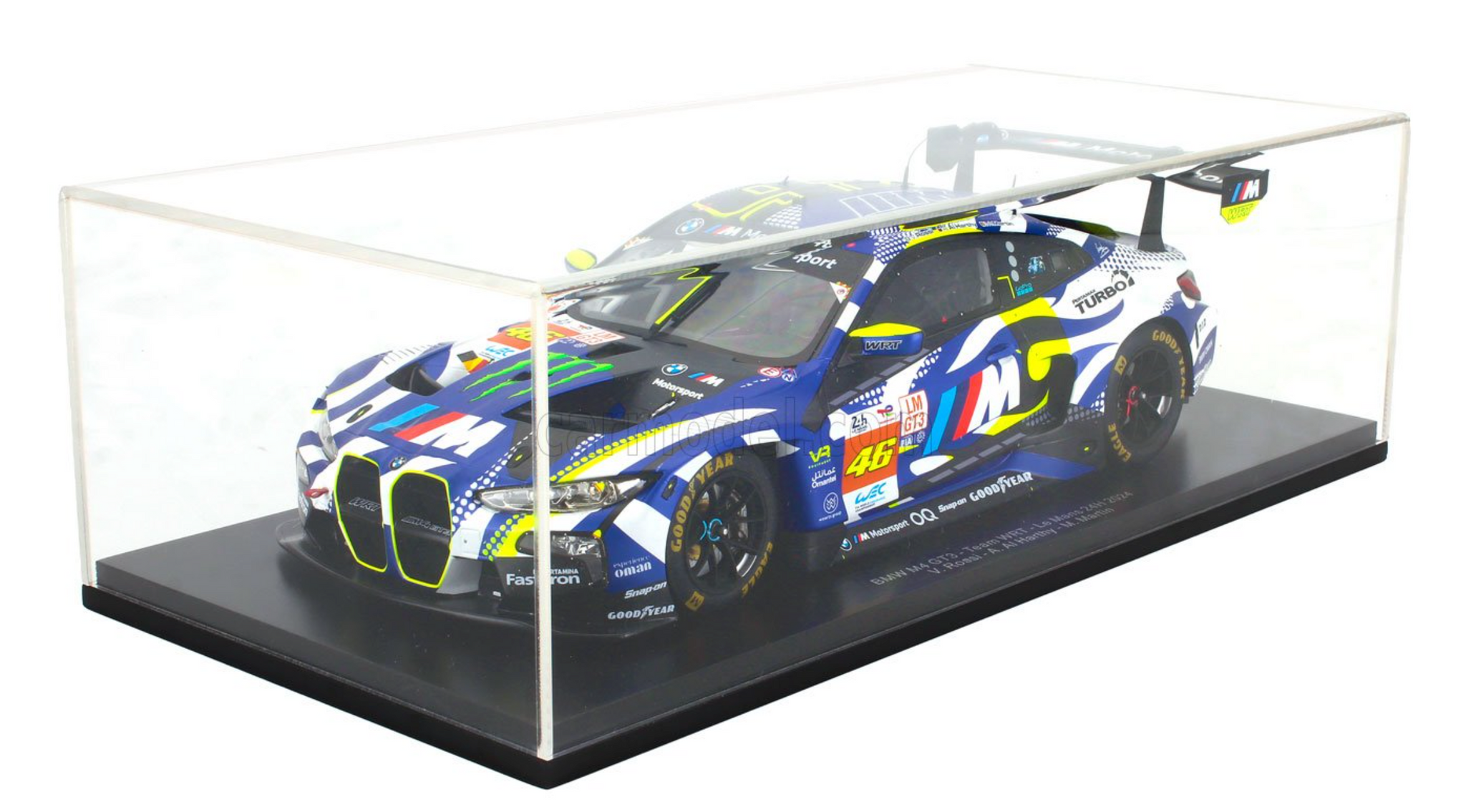 1:18 2024 Le Mans 24h -- #46 Valentino Rossi BMW M4 GT3 -- Spark 18S66