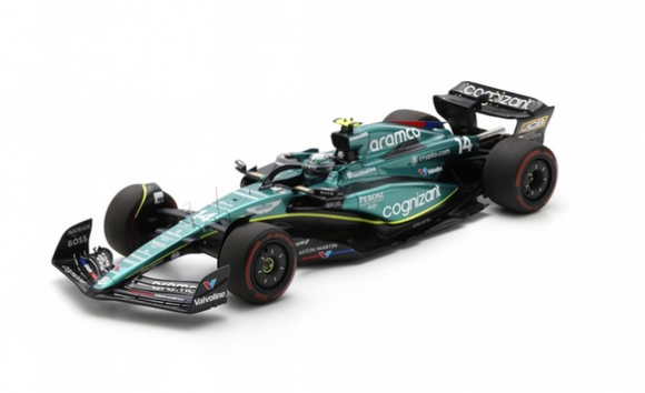 1:12 2023 Fernando Alonso -- British GP -- Aston Martin AMR23 -- Spark F1