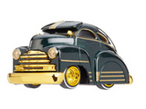 1:64 1947 Chevrolet Fleetline -- Green Metallic -- CarTuned: Mainline Series 5