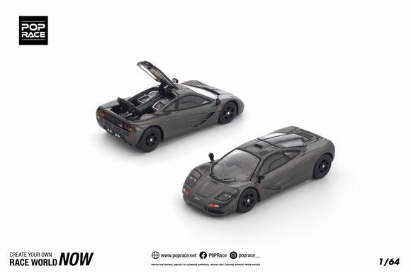 (Pre-Order) 1:64 McLaren F1 -- Carbon Edition -- Pop Race