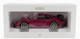 1:18 Porsche 911 (992) GT3 Coupe 2021 -- Ruby Star Red w/Gold Wheels -- Norev