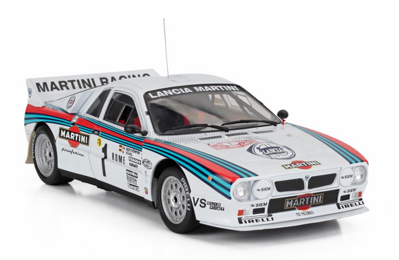 1:18 1983 Monte Carlo Rally Winner -- Walter Rohrl -- #1 Lancia 037 -- Werk83
