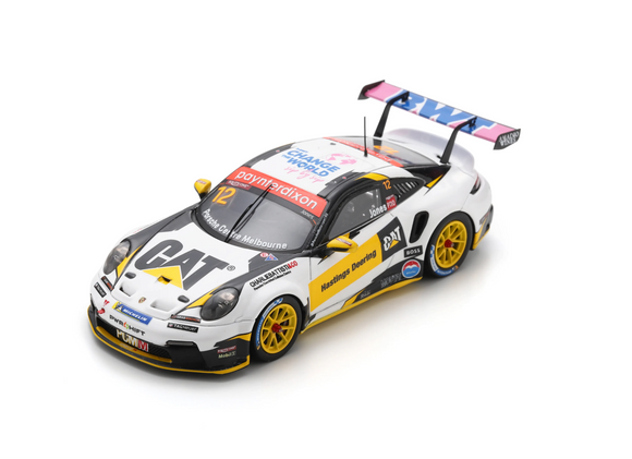 1:43 2024 Porsche Carrera Cup Australia Champion -- #12 Harri Jones -- Spark