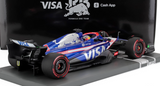 1:18 2024 Daniel Ricciardo -- #3 Visa Cash App Racing Bulls -- Minichamps F1