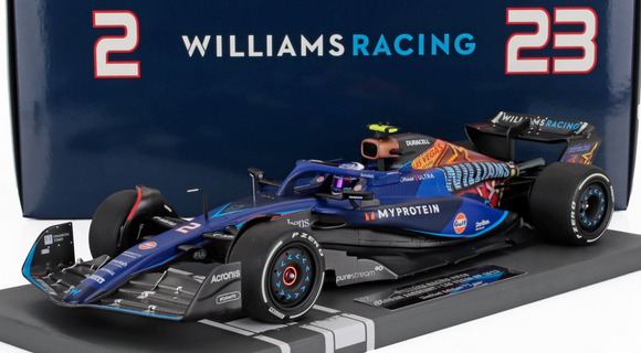 1:18 2023 Logan Sargeant - Las Vegas GP -- Williams Racing FW45 -- Minichamps F1