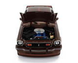 1:18 1978 Ford Mustang II King Cobra - Brown w/Orange/Gold Stripes -- Greenlight