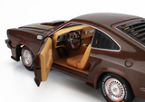 1:18 1978 Ford Mustang II King Cobra - Brown w/Orange/Gold Stripes -- Greenlight