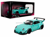 1:18 RWB 993 (Porsche 911) -- Kei Kishi - Turquoise -- JADA: Pink Slips