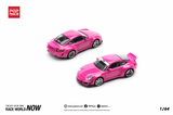 1:64 RWB 997 -- Pink -- Pop Race Porsche 911