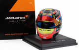 (Pre-Order) 1:5 Helmet -- Oscar Piastri - 2025 Season -- McLaren -- Spark F1