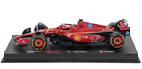 1:43 2024 Charles LeClerc -- Monaco GP Winner -- #16 Ferrari SF-24 -- Bburago F1
