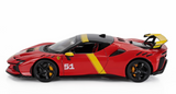 1:18 Ferrari SF90XX -- #51 Red/Yellow - 24h Le Mans Winner Tribute -- Bburago