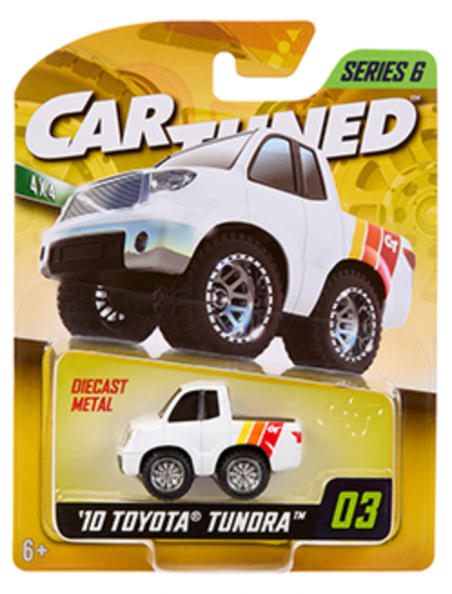 1:64 2010 Toyota Tundra (4X4) -- White -- CarTuned: Mainline Series 6