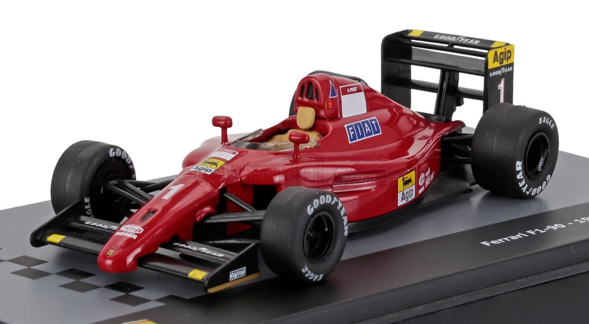 1:43 1990 Alain Prost -- #1 Ferrari F1-90 -- Atlas/Edicola F1