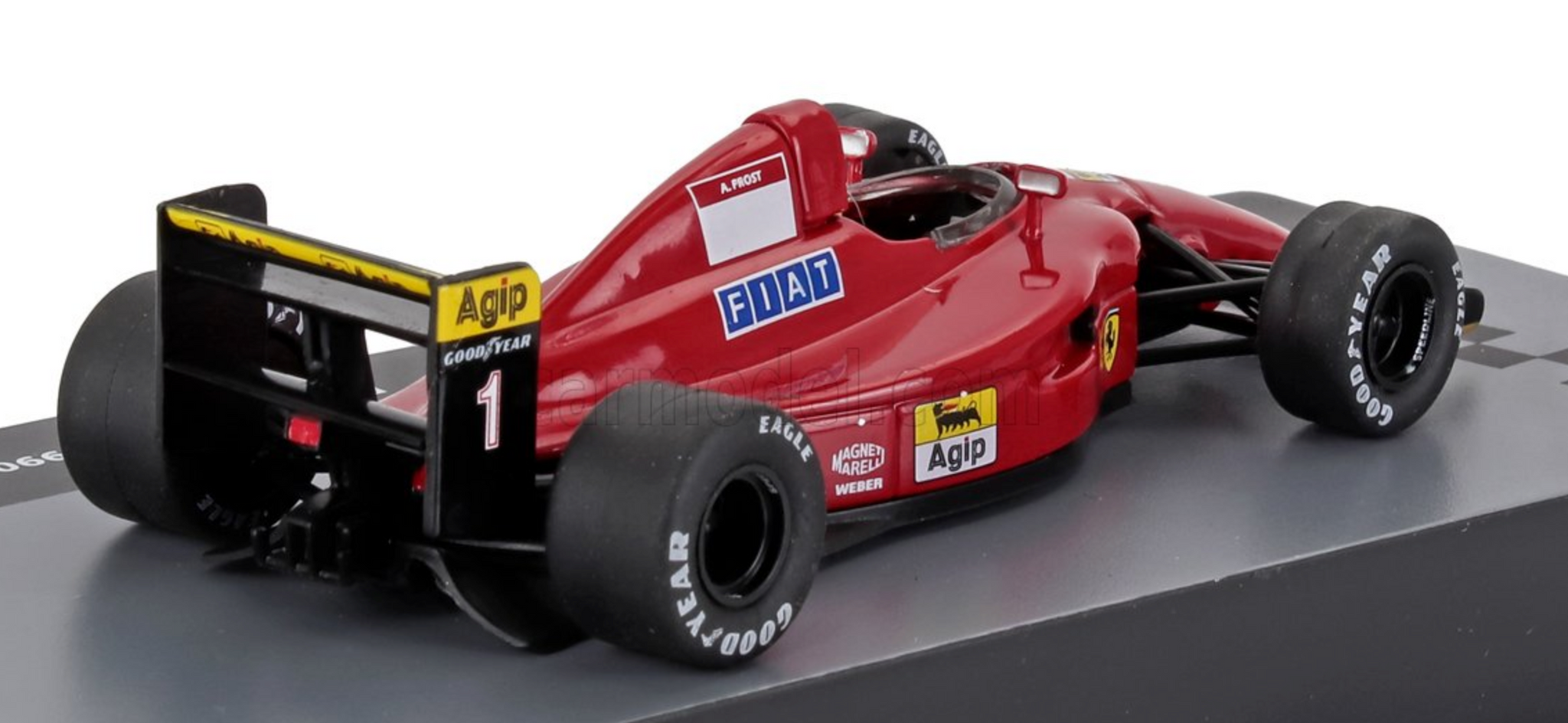 1:43 1990 Alain Prost -- #1 Ferrari F1-90 -- Atlas/Edicola F1 1:43 1990 Alain Prost -- #1 Ferrari F1-90 -- Atlas/Edicola F1