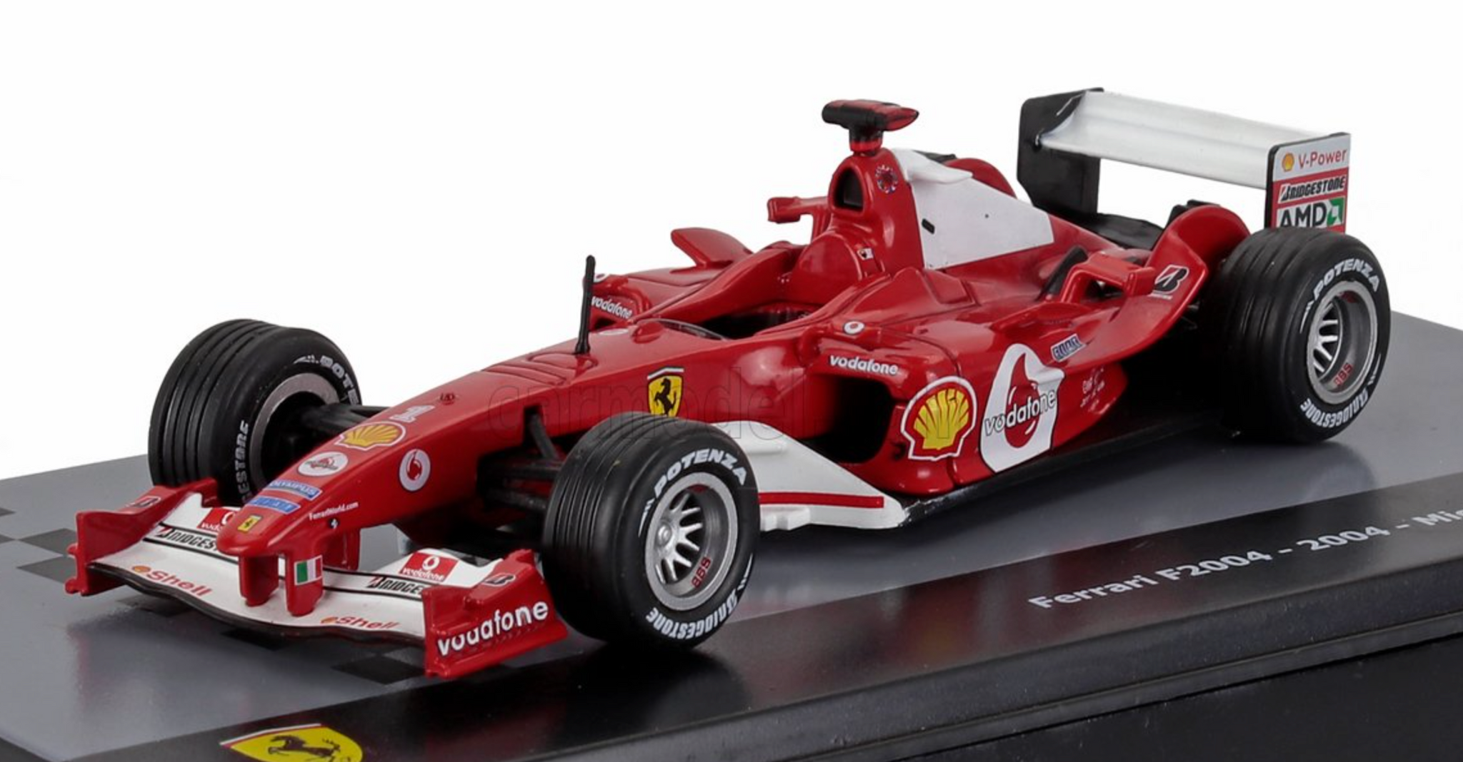限定2004台　Gmp JONES Panelli SET 1/43 ミニカー 1:43 2004 Michael Schumacher -- World Champion -- #1 Ferrari -- Atlas/