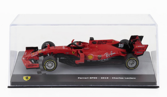 1:43 2019 Charles LeClerc -- #16 Ferrari SF90 -- Atlas/Edicola F1