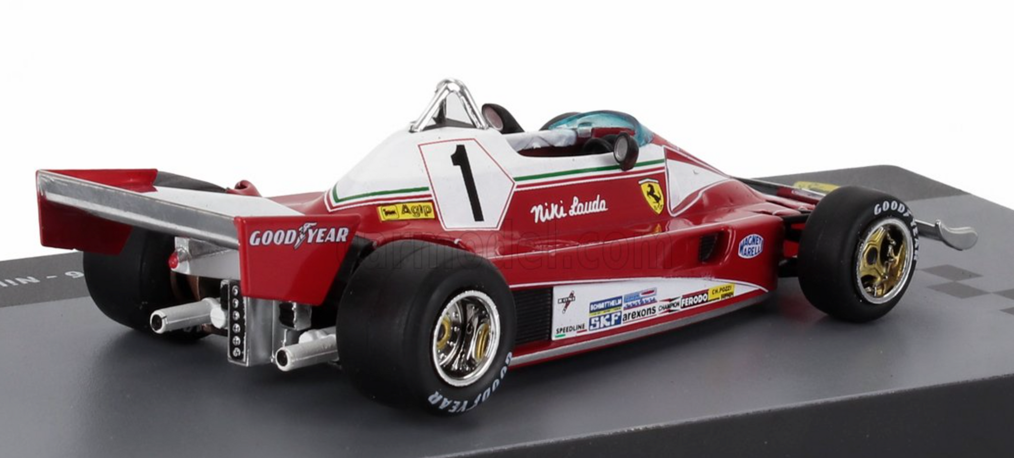 1:43 1976 Niki Lauda -- #1 Ferrari 312 T2 -- Atlas/Edicola F1