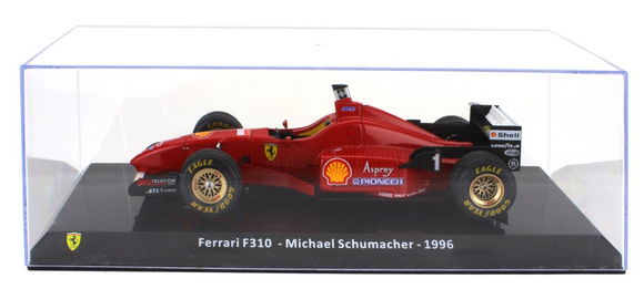 1:24 1996 Michael Schumacher -- #1 Ferrari F310 -- Atlas/Edicola F1