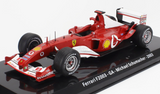 1:24 2003 World Champion Michael Schumacher -- Ferrari F2003 -- Atlas/Edicola F1