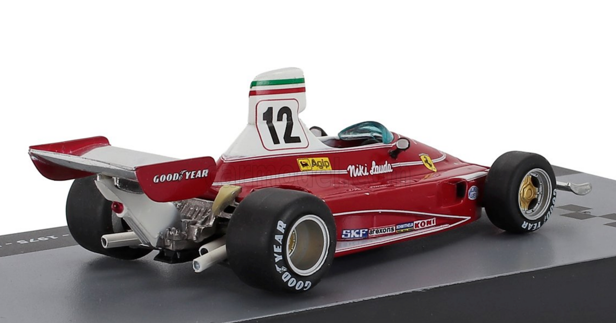 1:43 1975 Niki Lauda -- World Champion -- #12 Ferrari 312 T -- Atlas/E