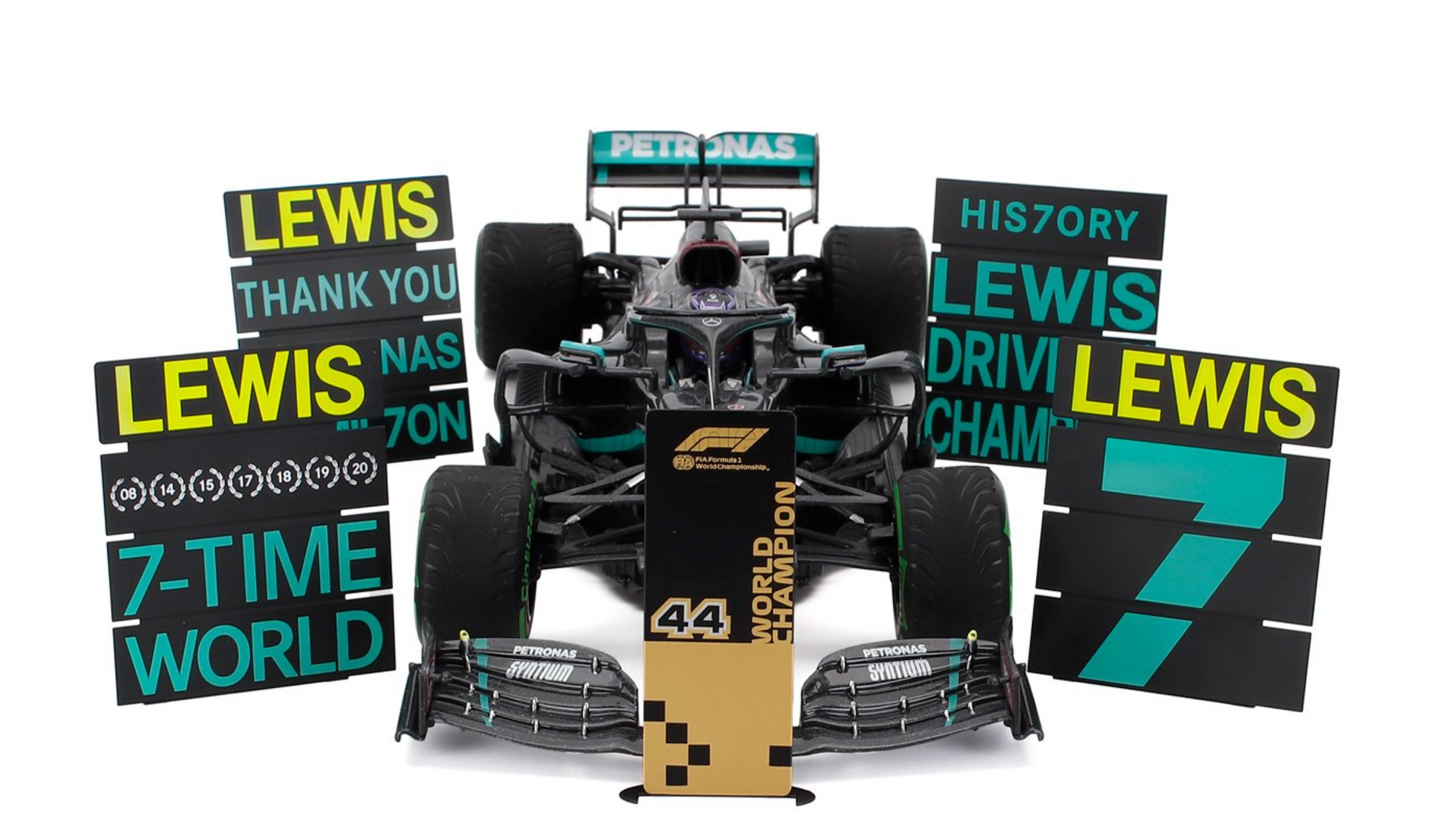 1:18 2020 Lewis Hamilton -- 7-Time World Champion (Turkish GP) -- Mini