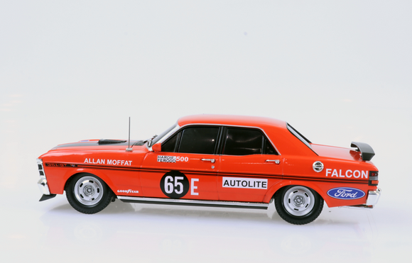 (Pre-Order) 1:24 1971 Bathurst Winner -- Allan Moffat -- #65E Ford XY Falcon -- DDA Collectibles: Spectra Rides