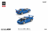 1:64 Mazda RX-7 (FC3S) RE-AMEMIYA Widebody -- Blue -- Pop Race