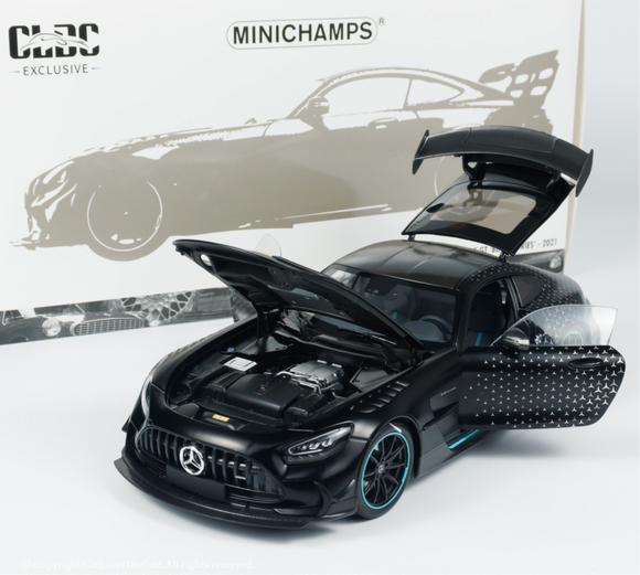 1:18 Mercedes-Benz SL 65 AMG Black Series -- Black -- Minichamps Deale