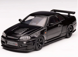1:64 Nissan GT-R (R34) Z-Tune -- Black Pearl -- Motorhelix