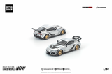 (Pre-Order) 1:64 Toyota Supra A90 Darwin Pro 66G WBK -- Silver Chrome -- Pop Race