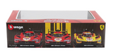 (Pre-Order) 1:43 (3-Pack) 2023, 2024, 2025 Le Mans 24h Winner -- Ferrari 499P -- Bburago