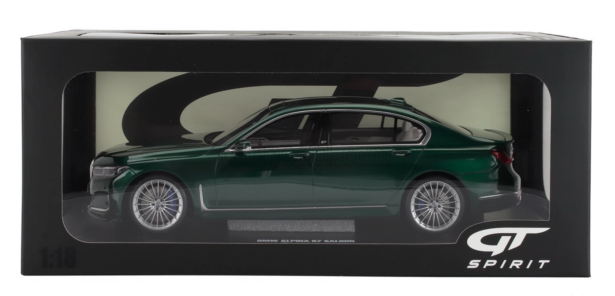 1:18 BMW Alpina B7 (G12) 2023 -- Dark Green -- GT Spirit GT942