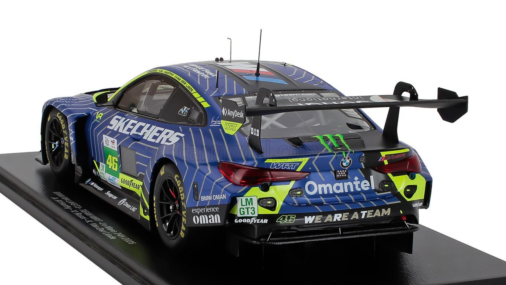 1:18 2025 Le Mans 24h -- Valentino Rossi #46 Team WRT BMW M4 -- Spark