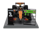 1:18 2024 Lando Norris -- Abu Dhabi GP Winner -- #4 McLaren MCL38 -- Spark F1