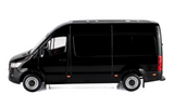 1:18 Mercedes-Benz Sprinter 2018 -- Black -- Norev 183041