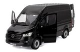 1:18 Mercedes-Benz Sprinter 2018 -- Black -- Norev 183041